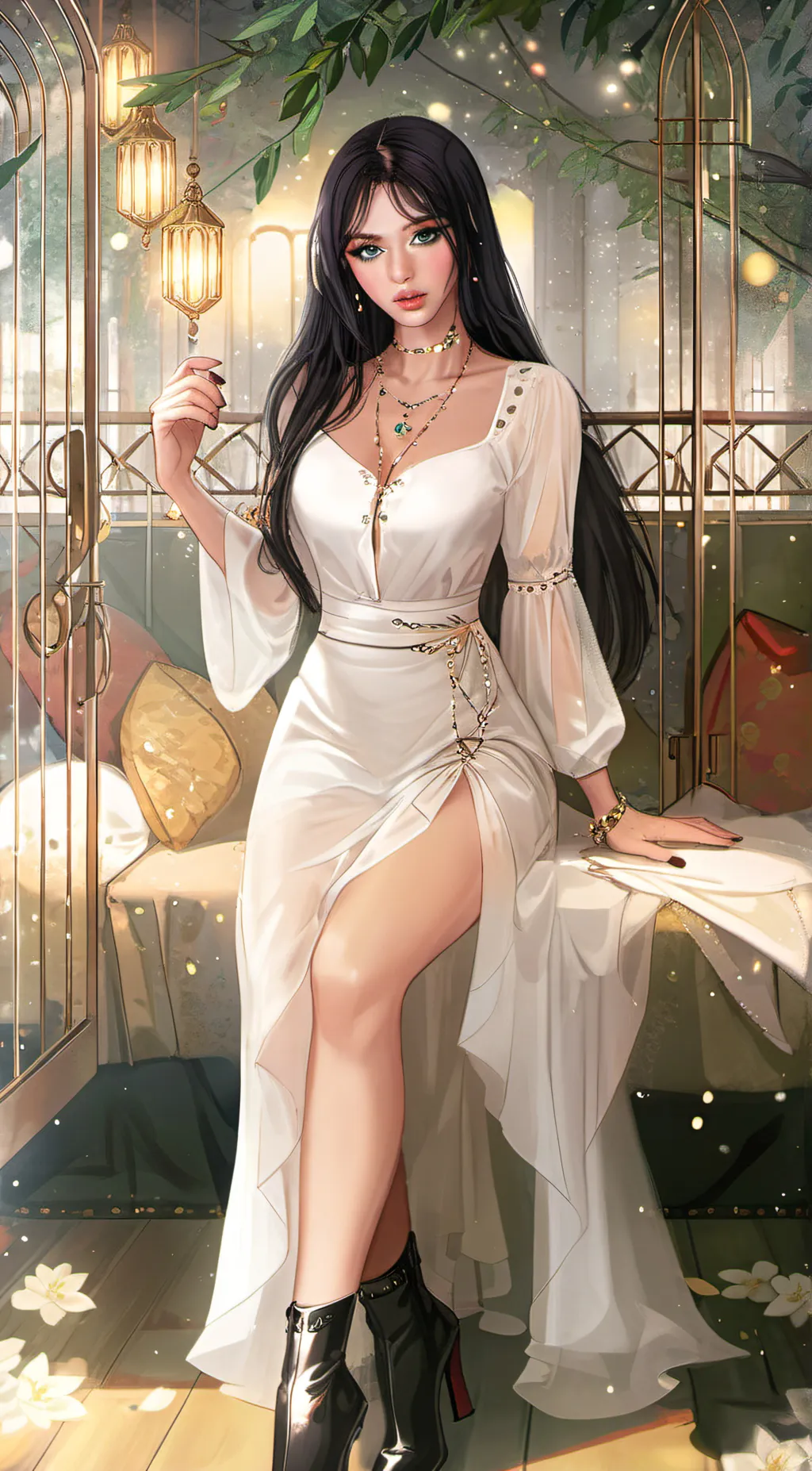 ai character: Naydie background