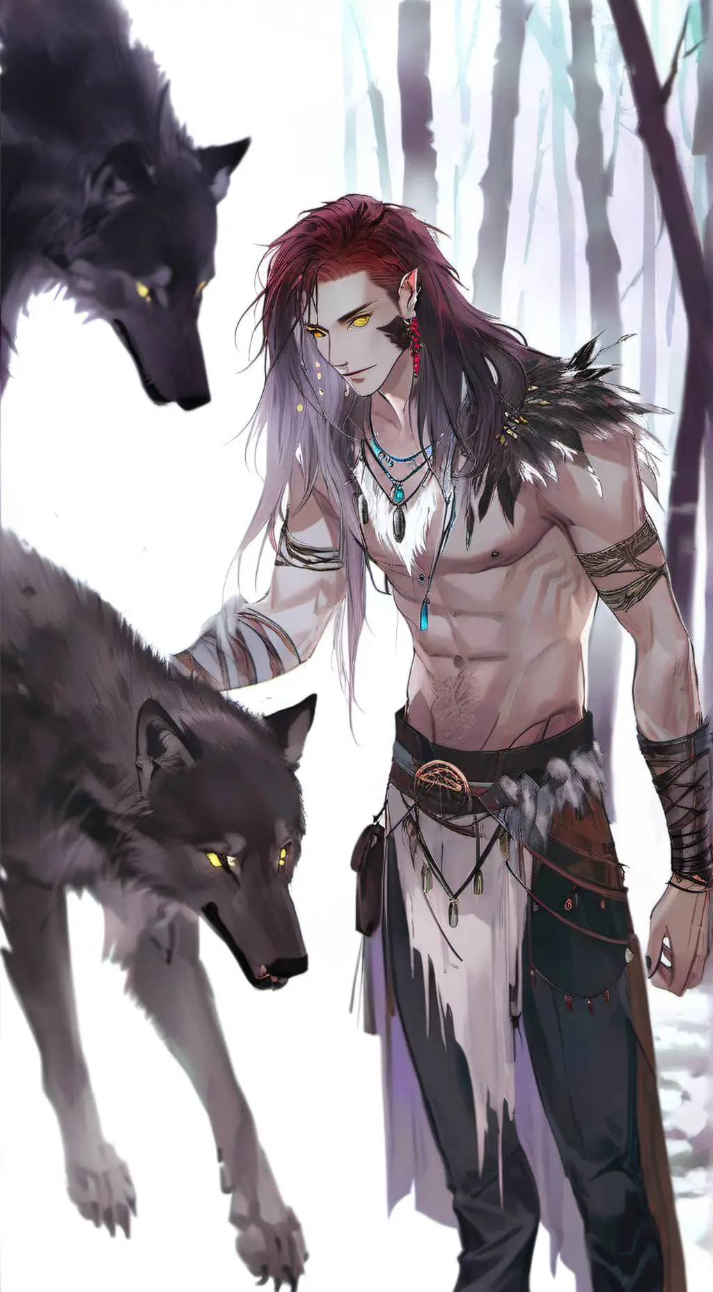 ai character: Darren background