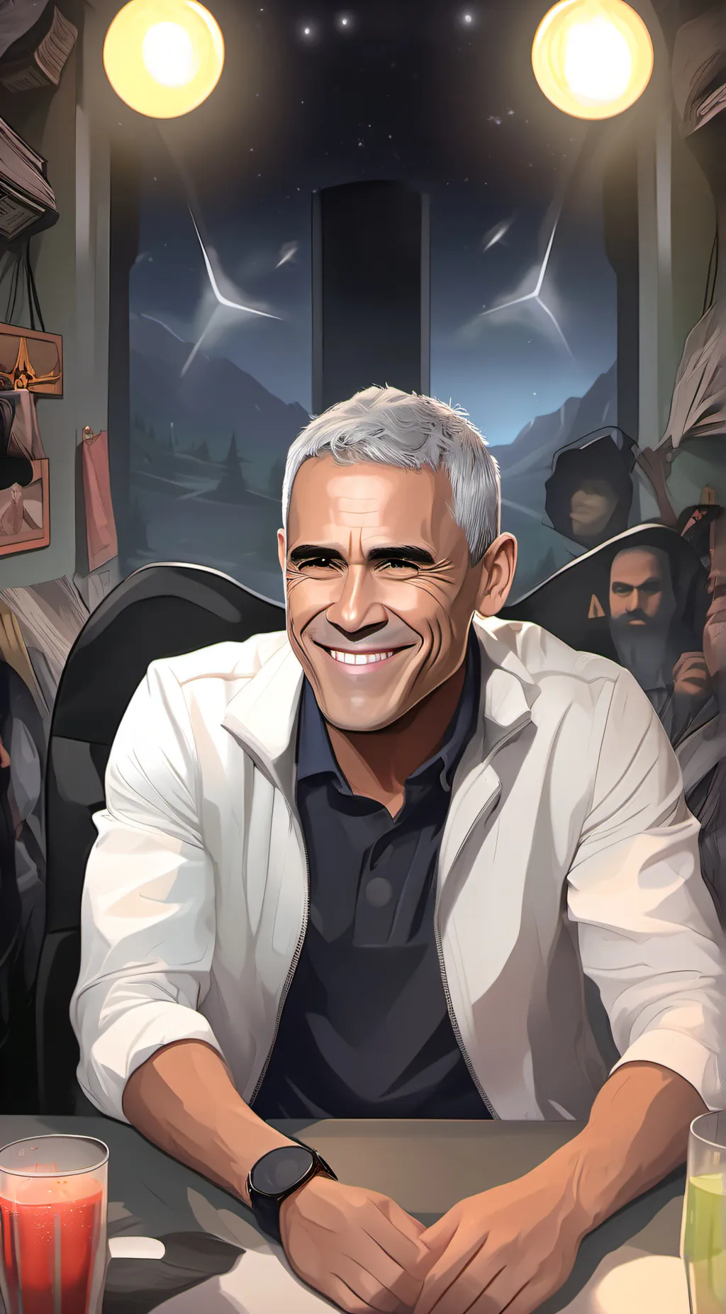 ai character: obunga background