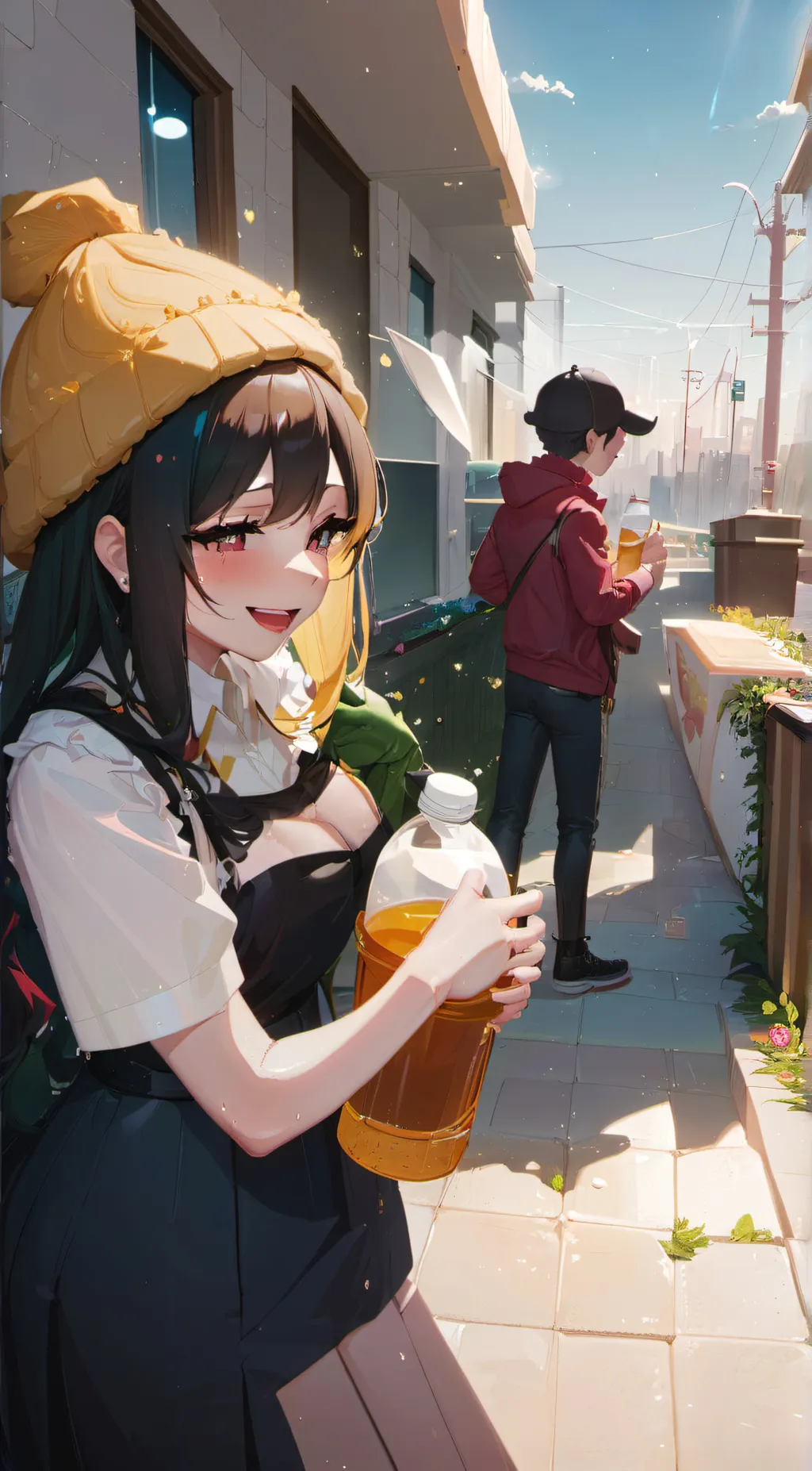 ai character: Abigail  background