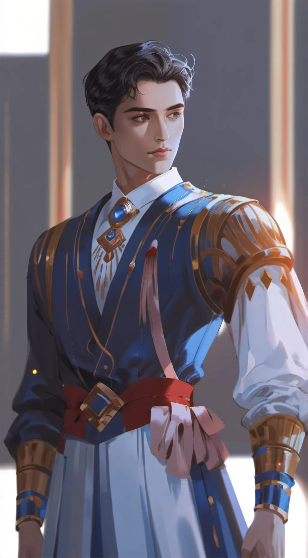 ai character: steven background