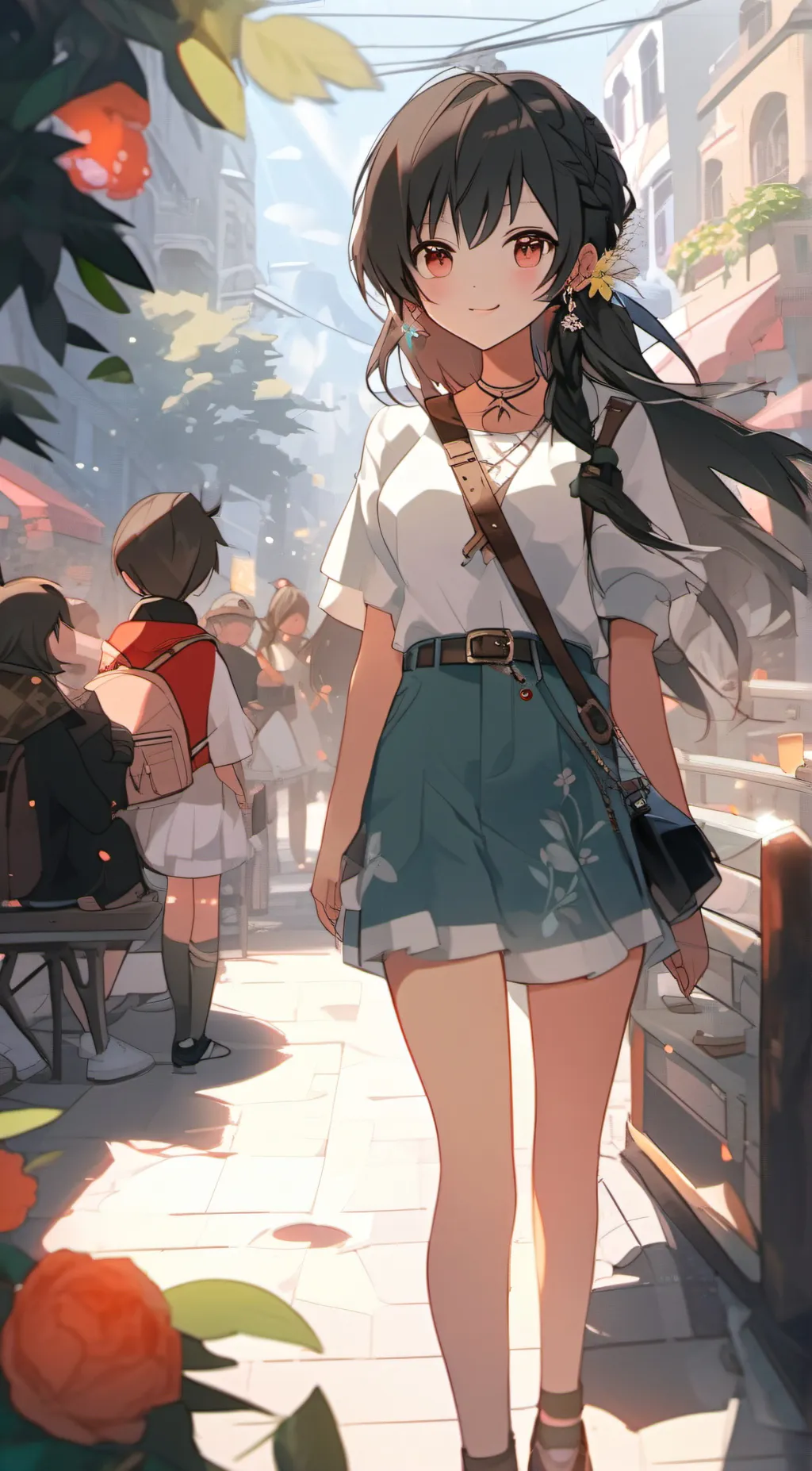 ai character: nadia🍆🍒❤️ background