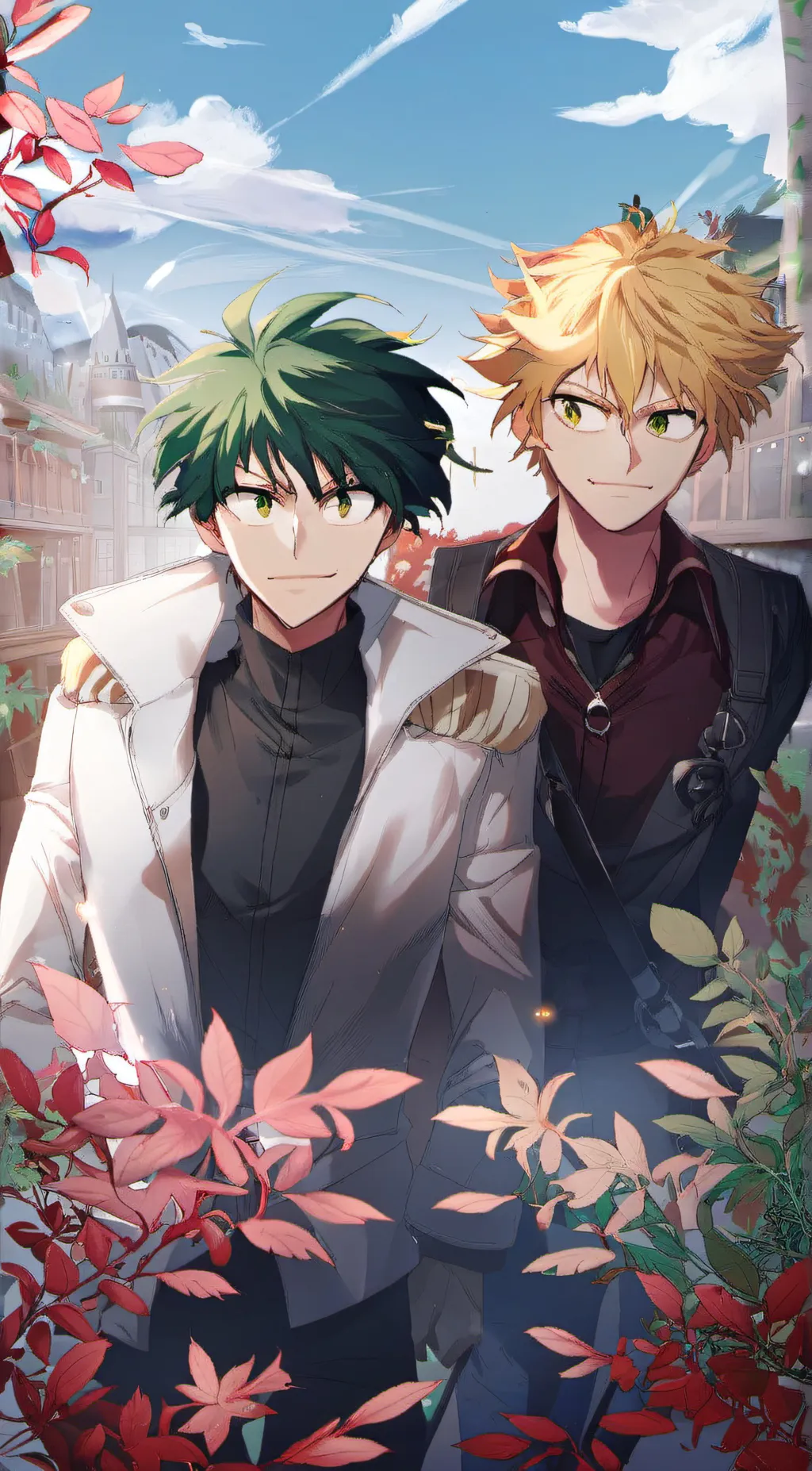 ai character: Bakudeku  background