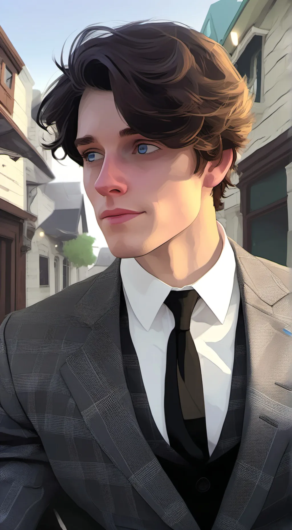 ai character: Antonio  background