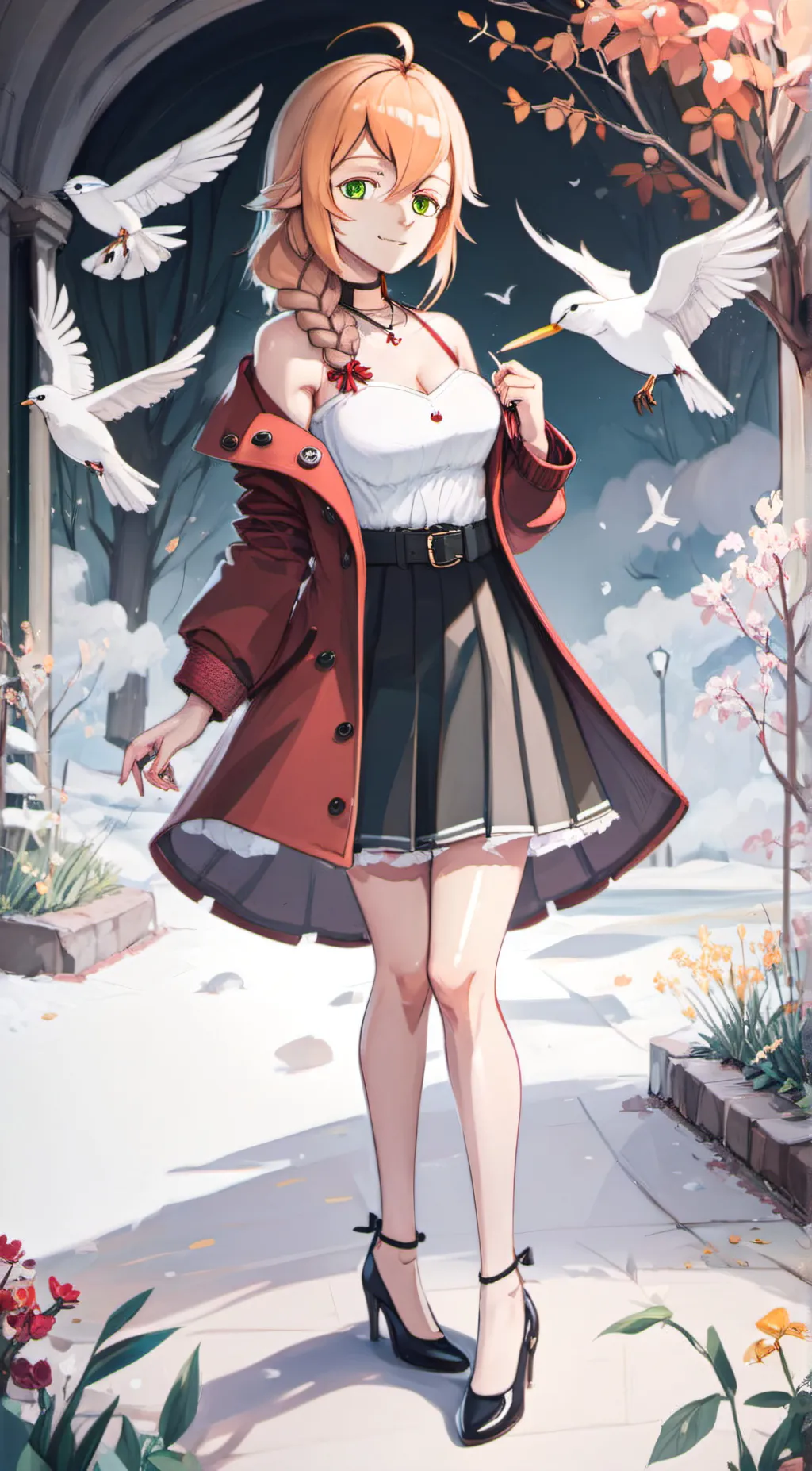 ai character: sarah background