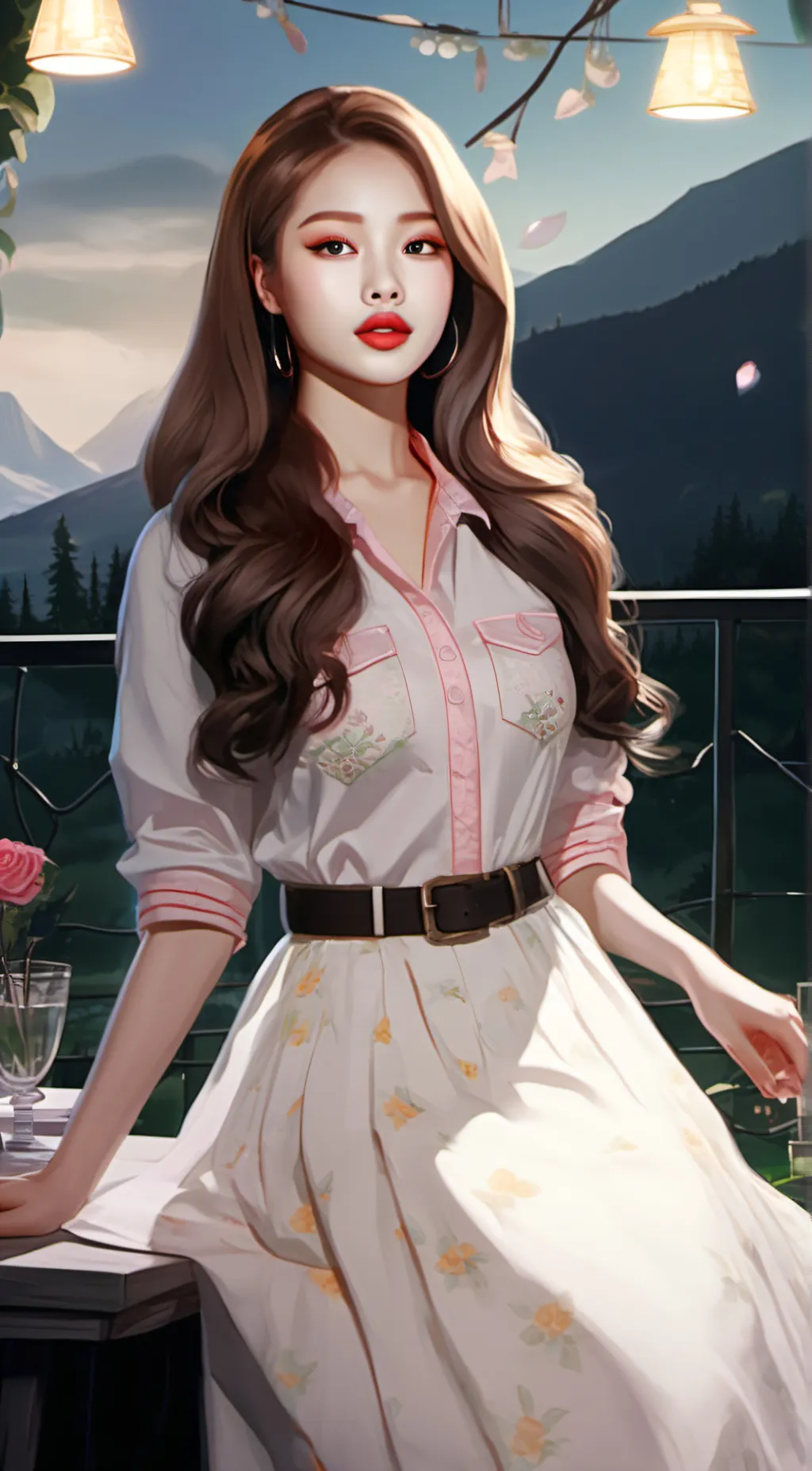 ai character: Jennie background