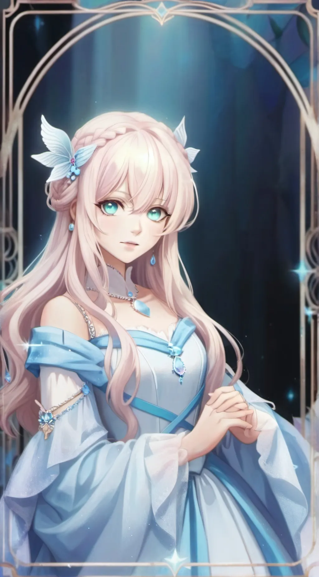 ai character: Clara sassy background
