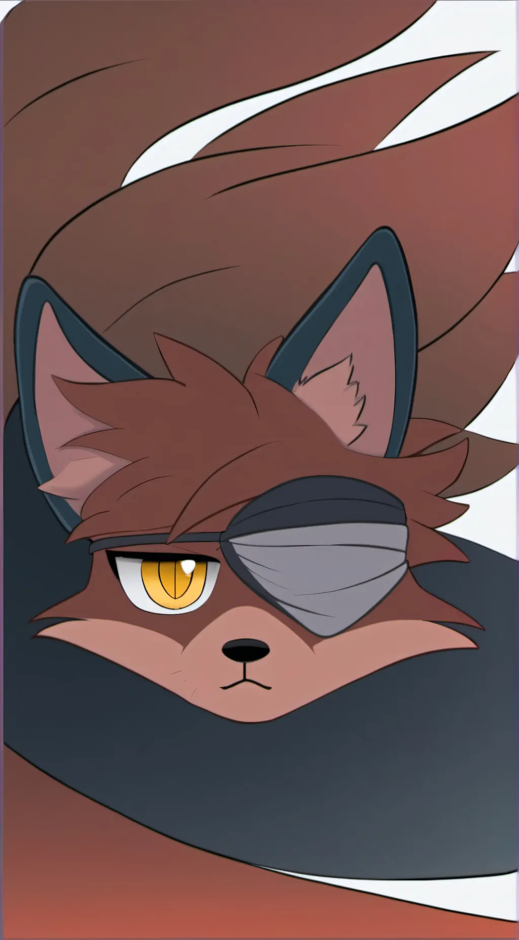 ai character: Foxy background