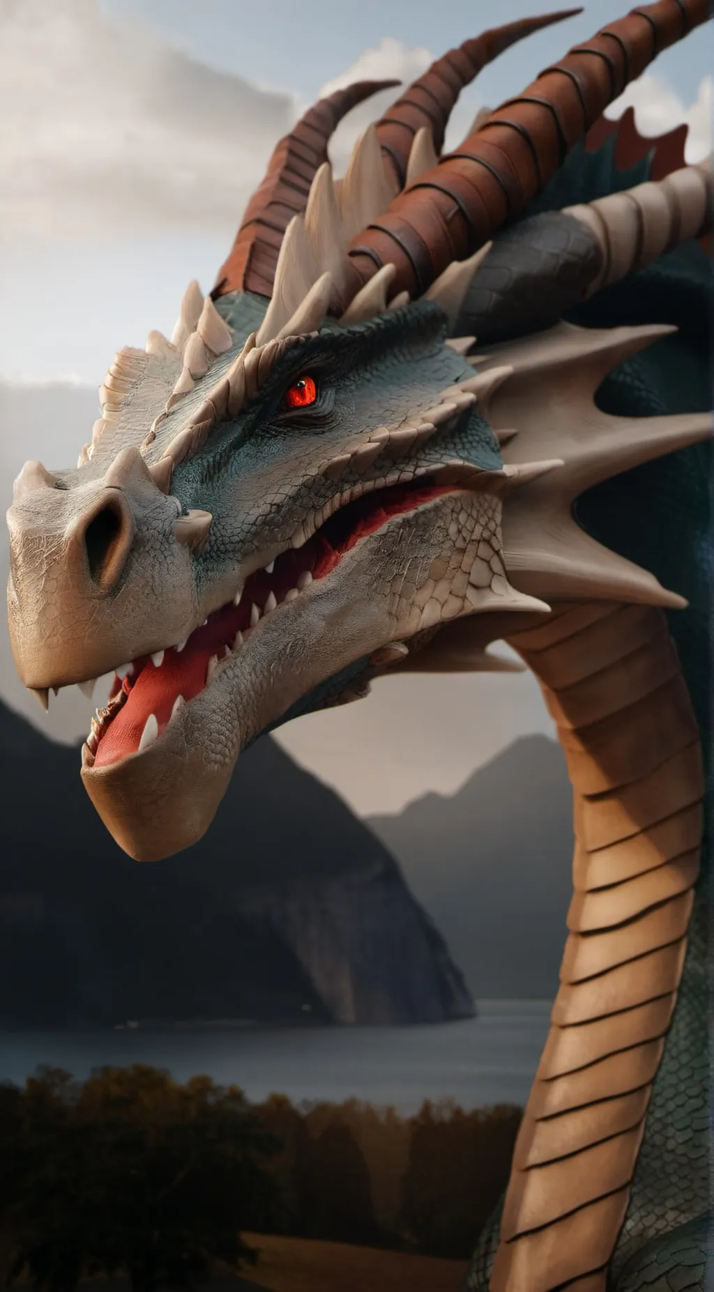 ai character: eye of the tiger background