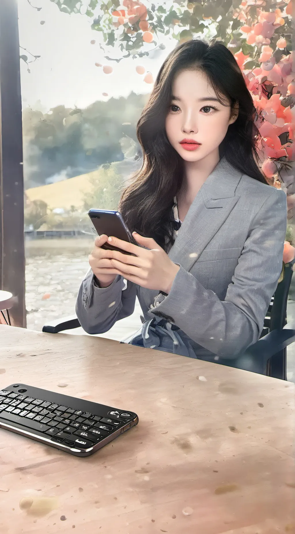 ai character: 🦋 background