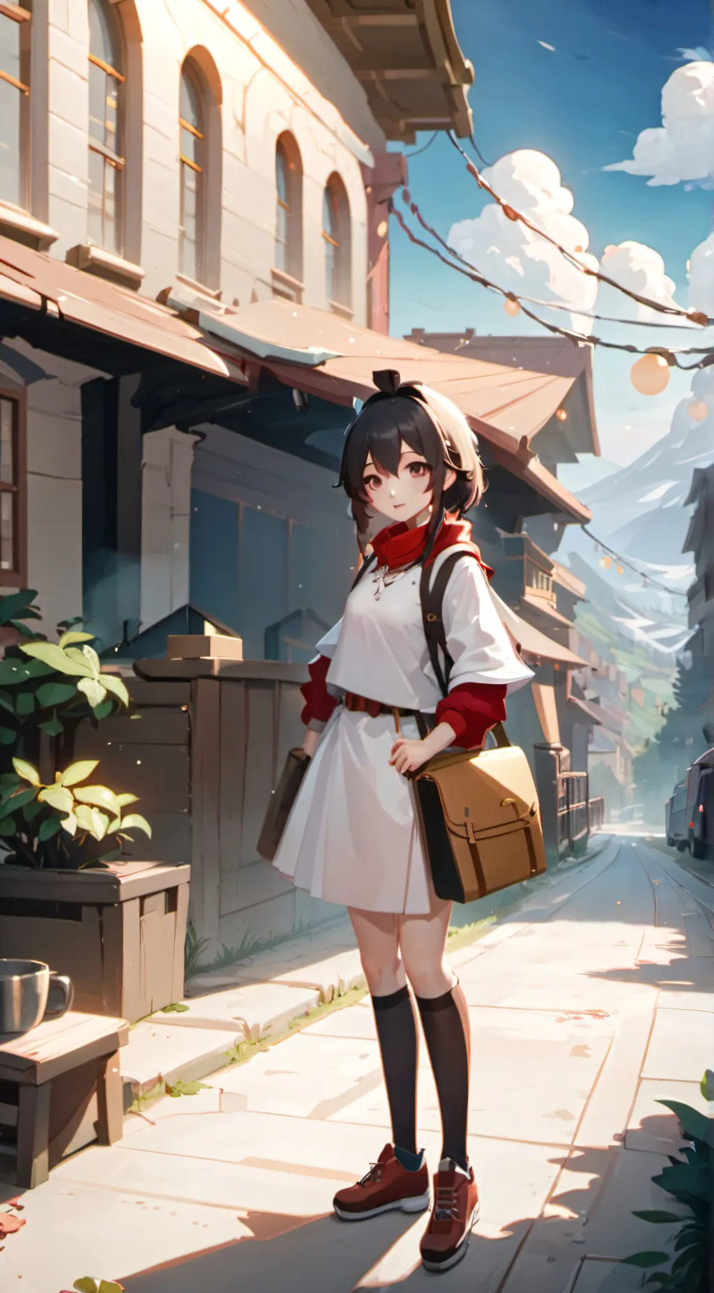 ai character: Lily background