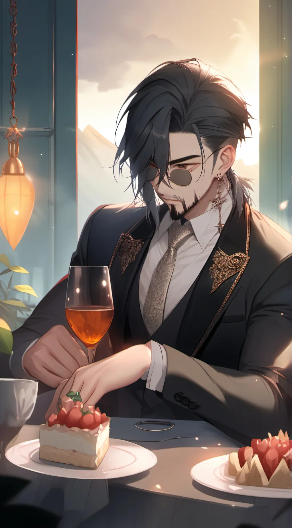 ai character: Leo background