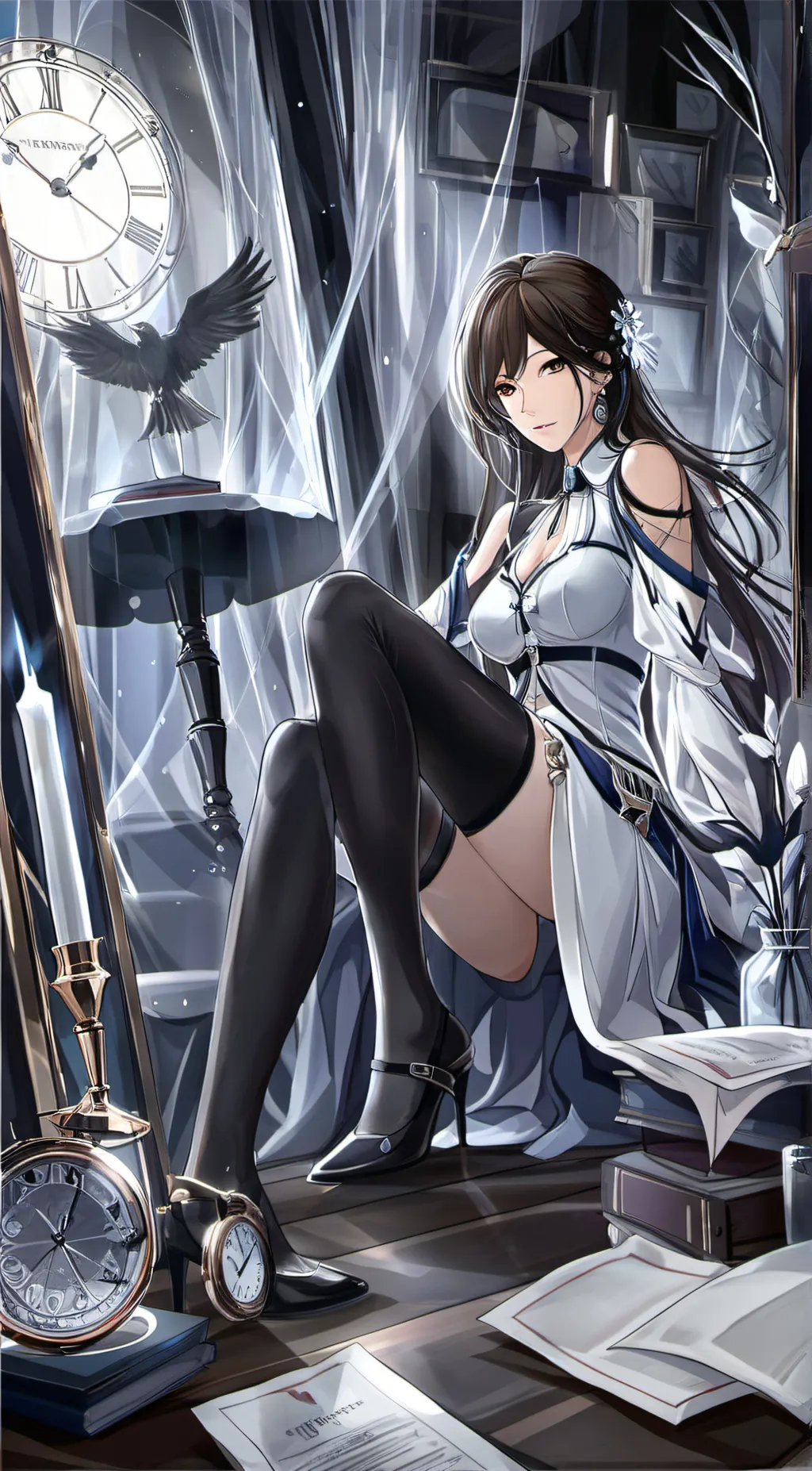 ai character: Amelia background