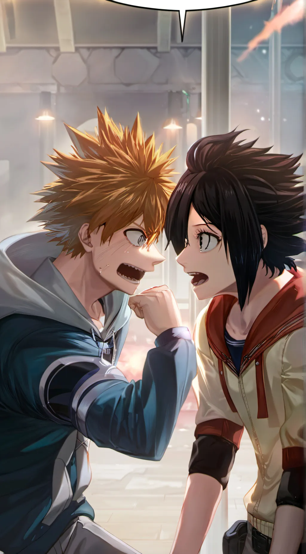 Talkie AI - Chat with Bakugo and uraraka