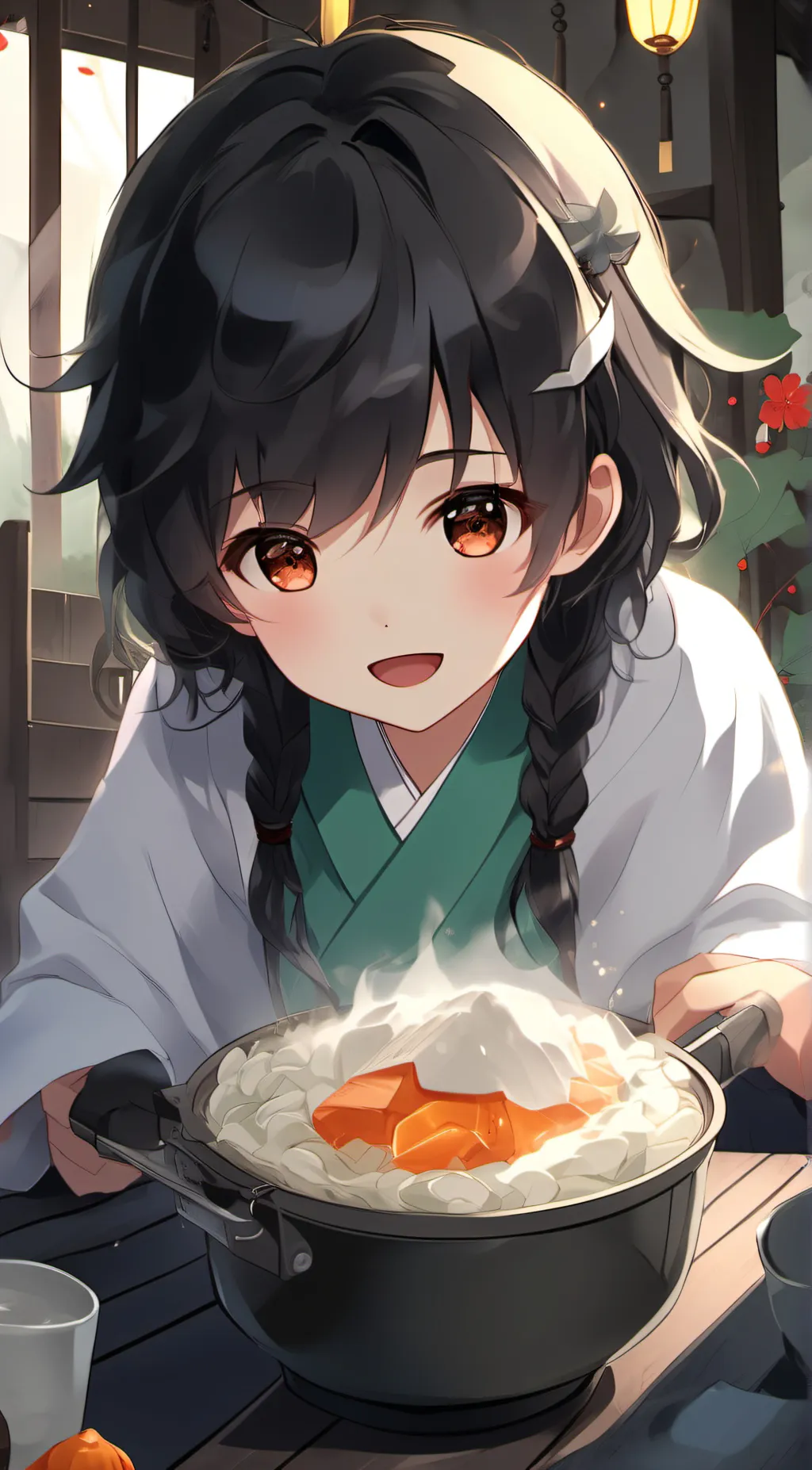 ai character: 校霸 background