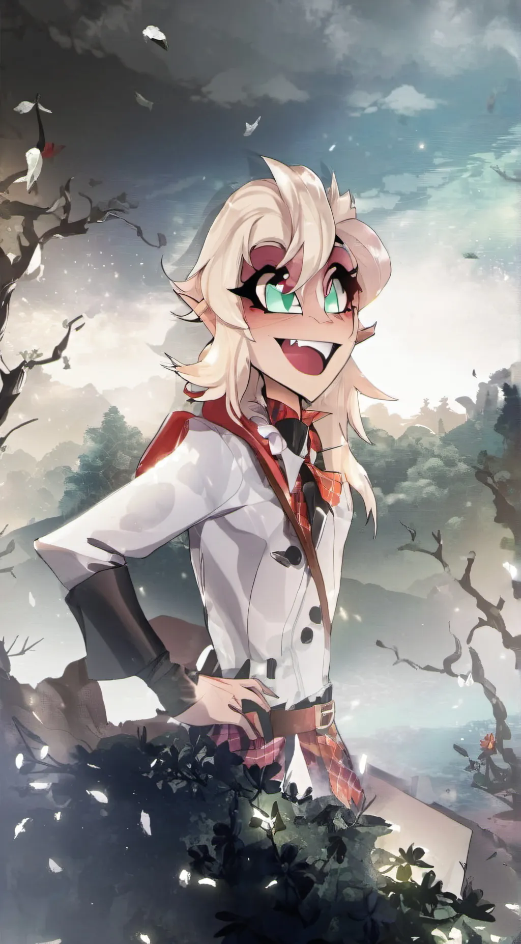 ai character: Charlie Morningsta background