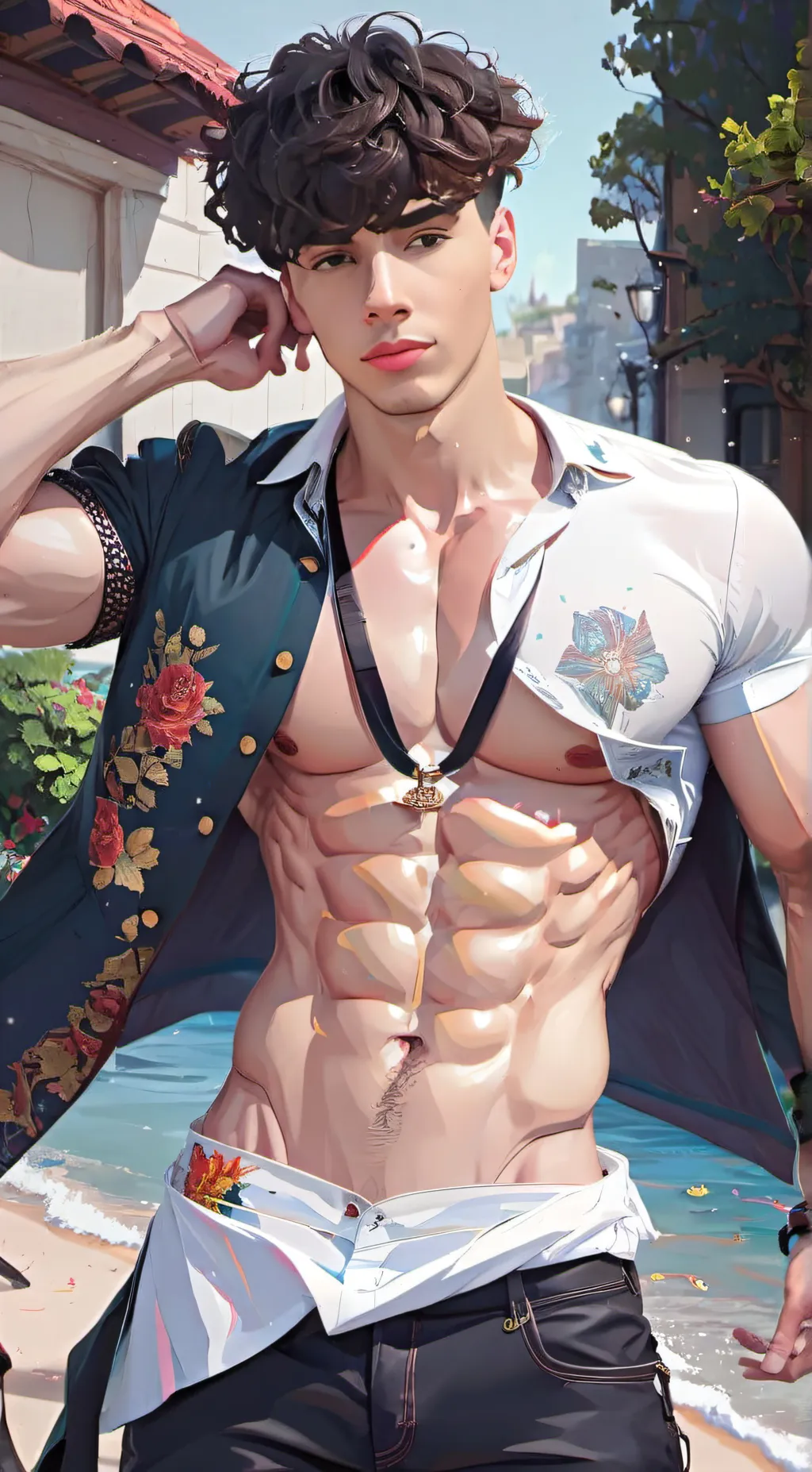 ai character: Asher  background