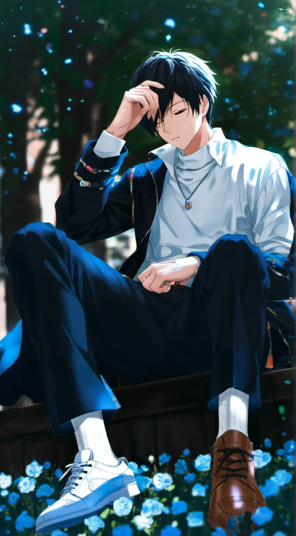 Talkie AI - Chat with ace saturo shin