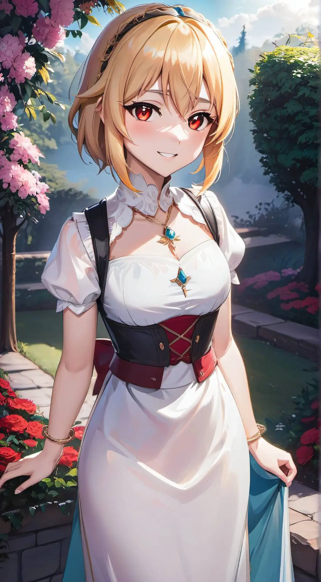 ai character: Eliane Rose background