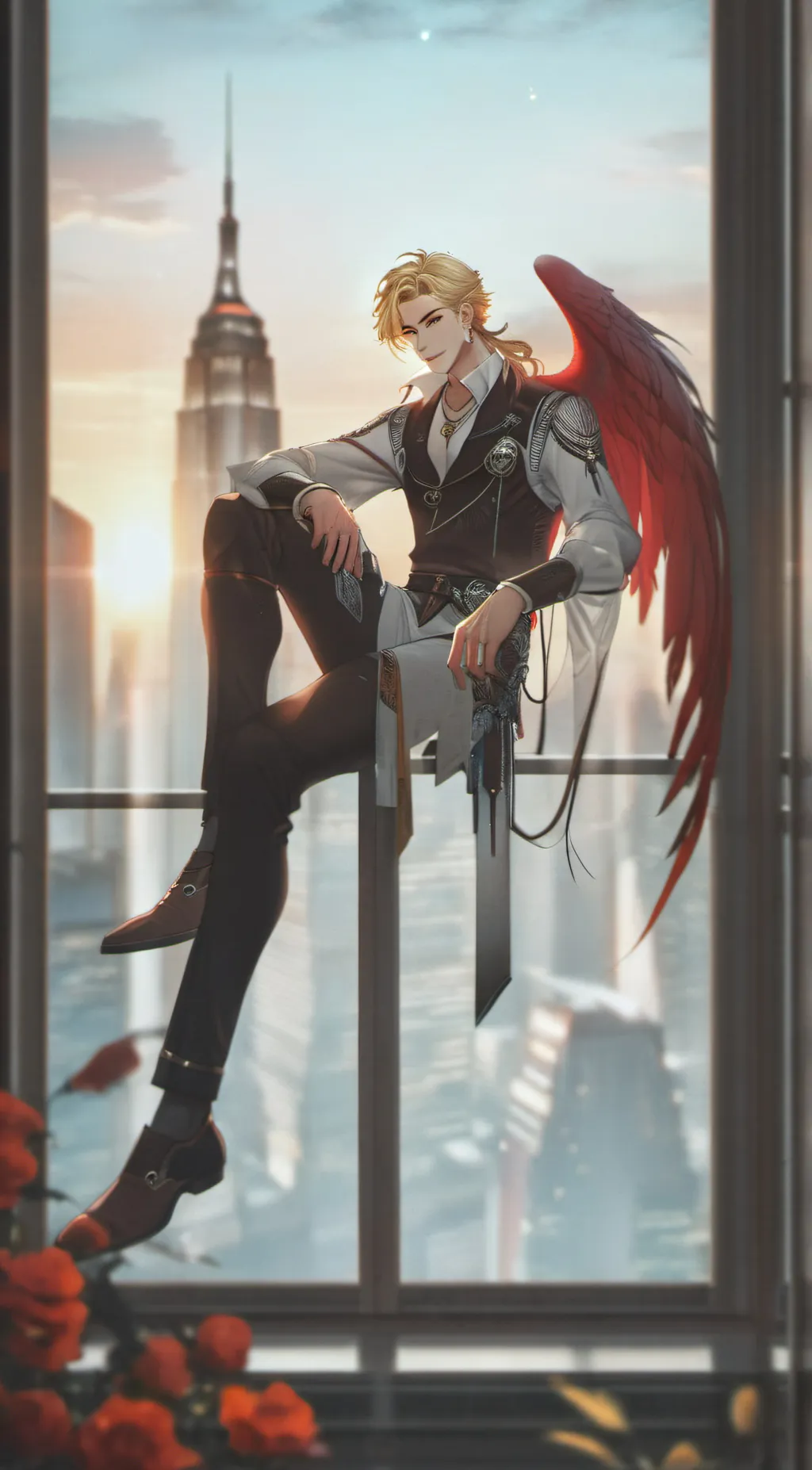 ai character: Hawks background