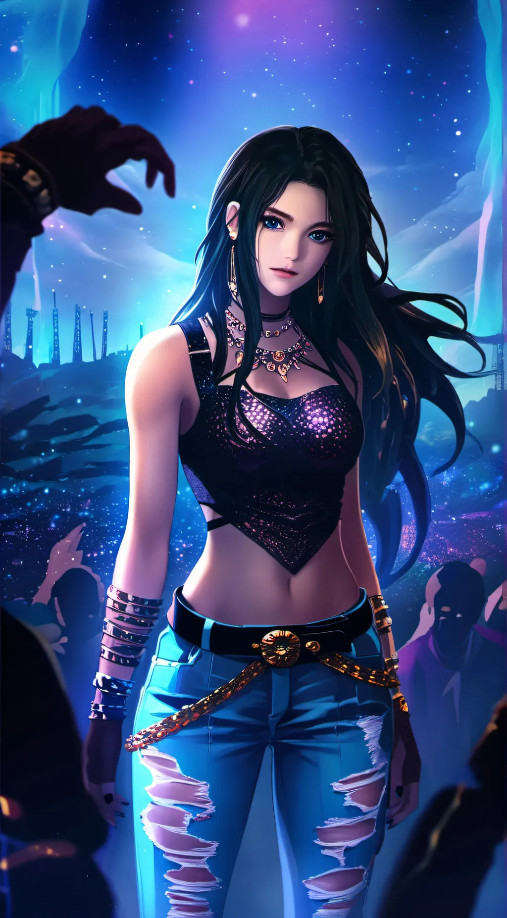 ai character: •’Nova’• background