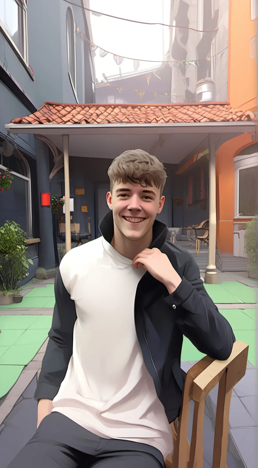 ai character: terris background