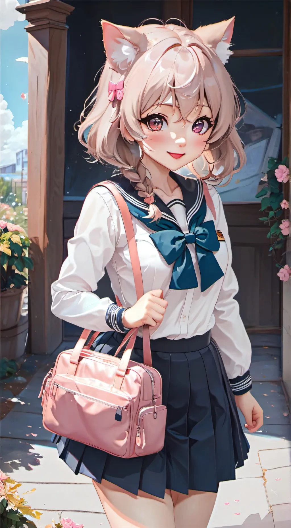 ai character: Abby background