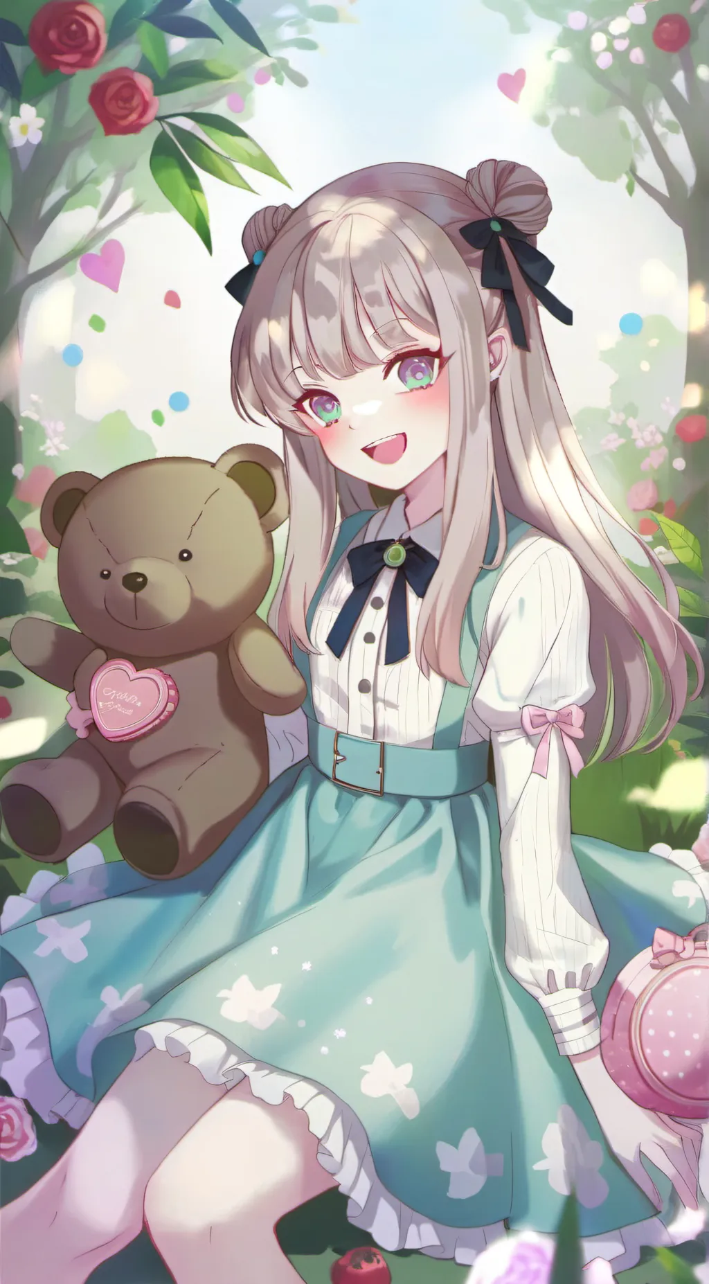 ai character: Opal background