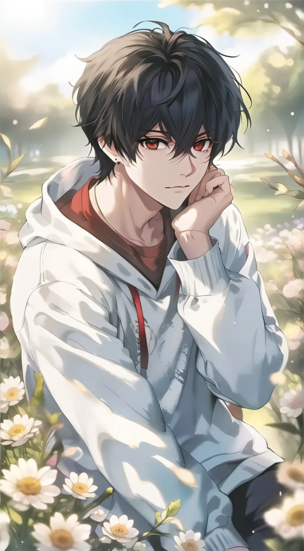 ai character: Isaac  background