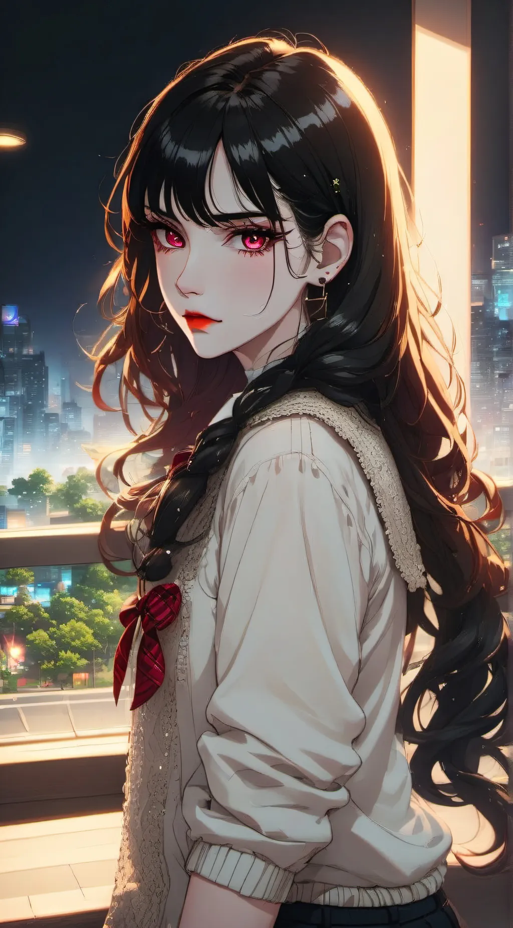 ai character: blanca  background