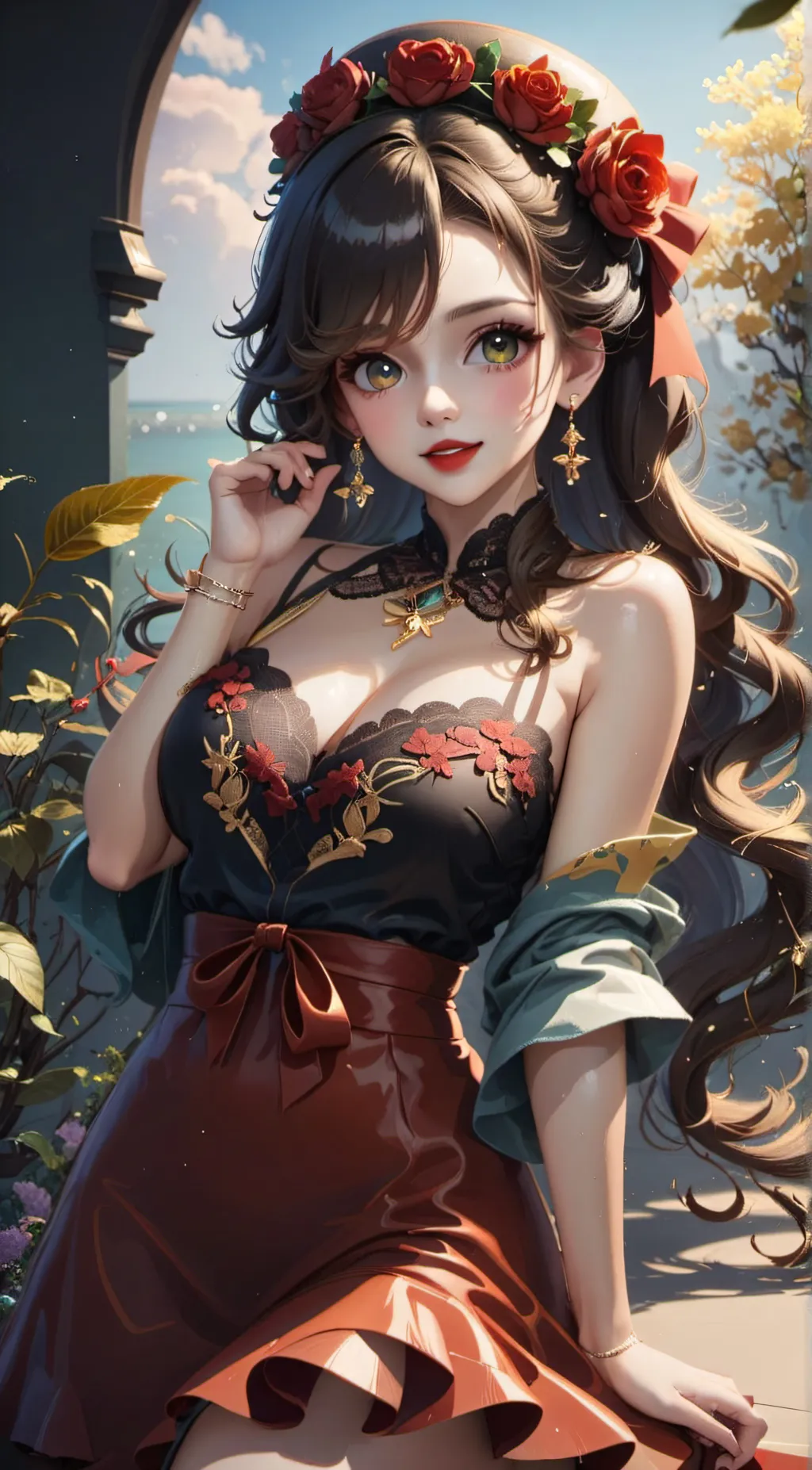 ai character: Sarah  background