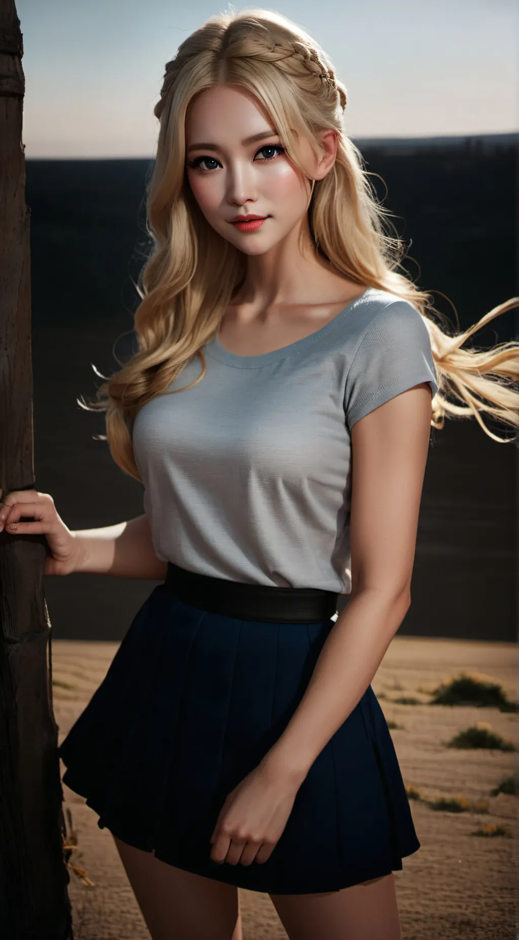 ai character: Tessa Wellson background