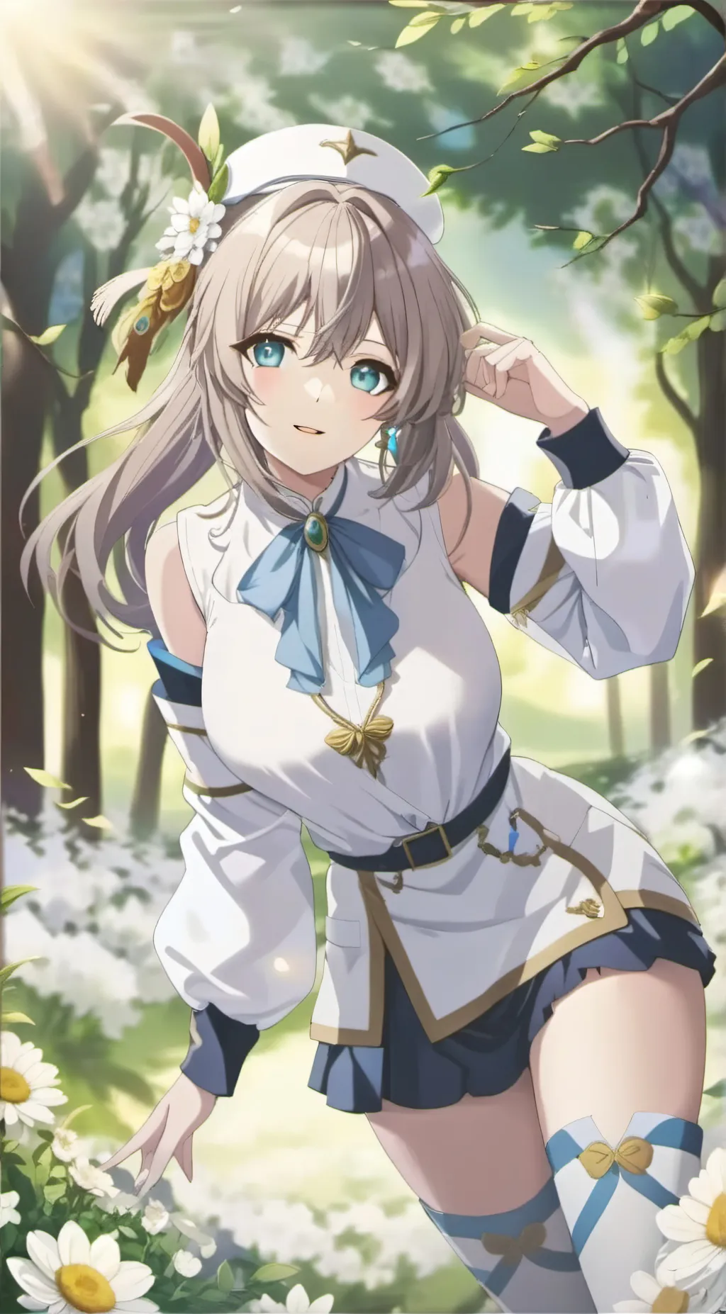 ai character: Lily background