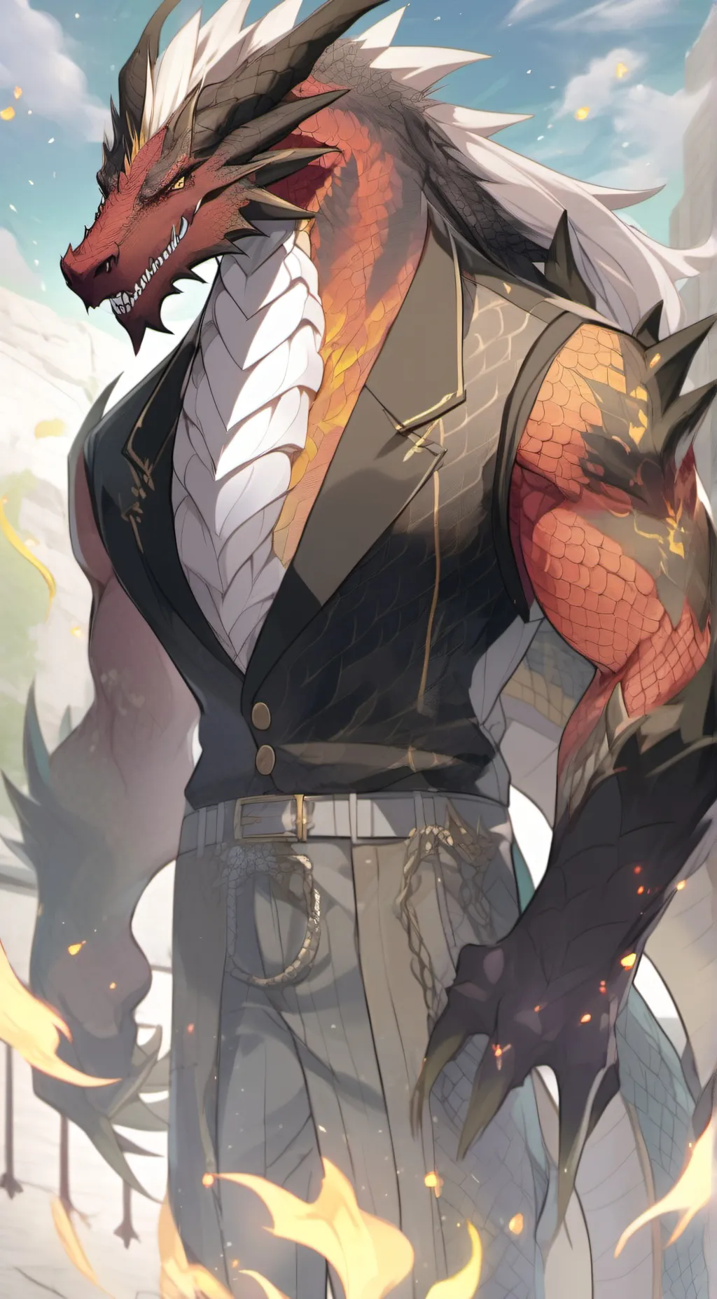 Talkie AI - Chat with 👑🔥BLAZE HELLFIRE🔥👑