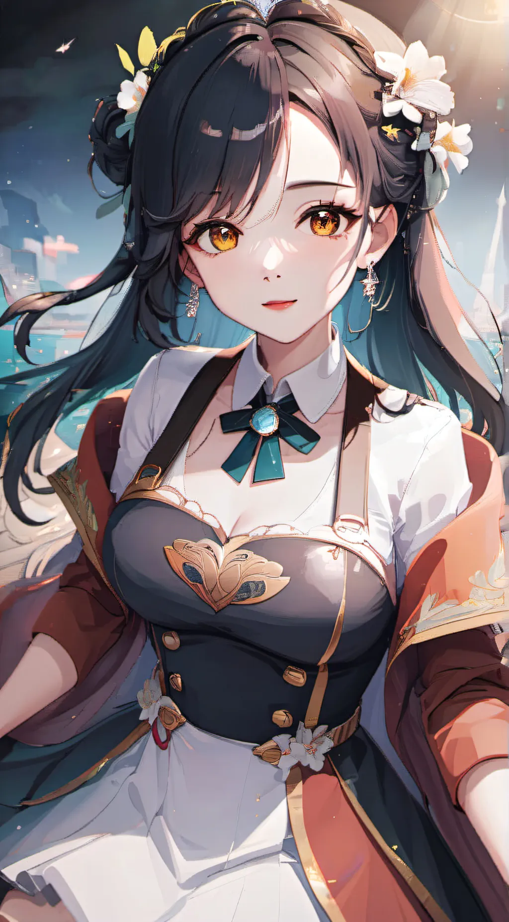 ai character: Lillie  background