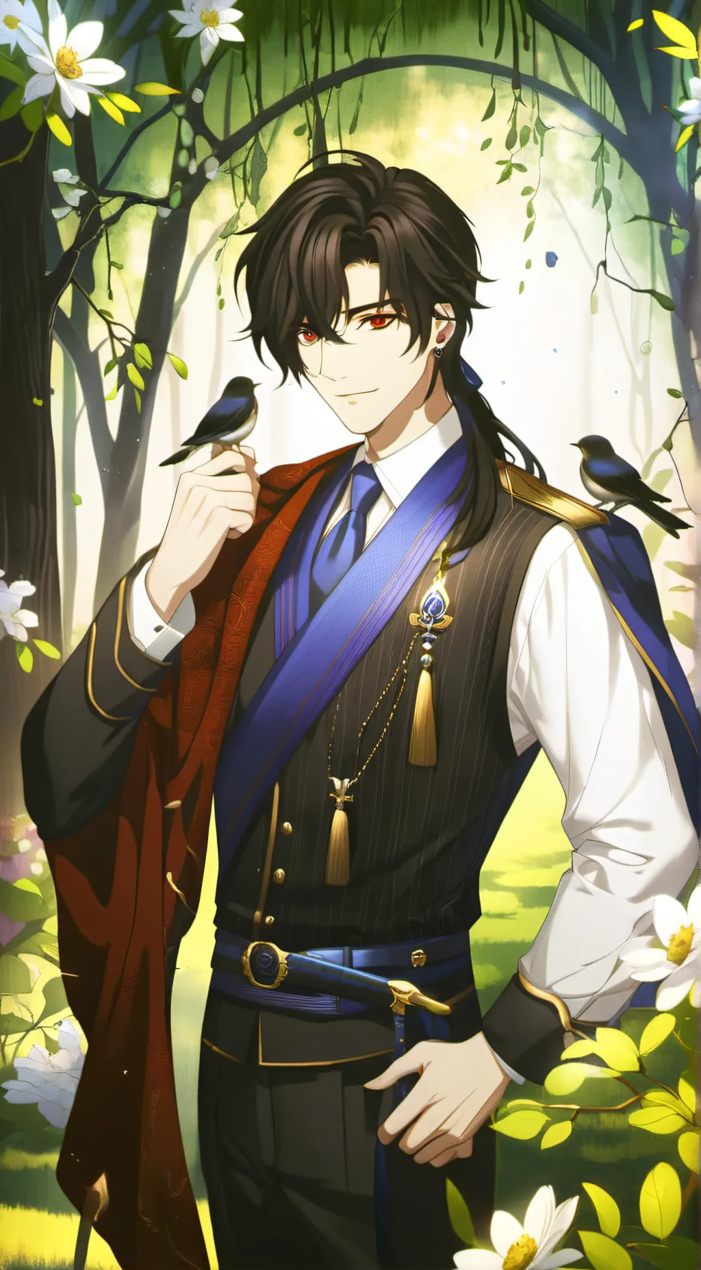 ai character: chris background