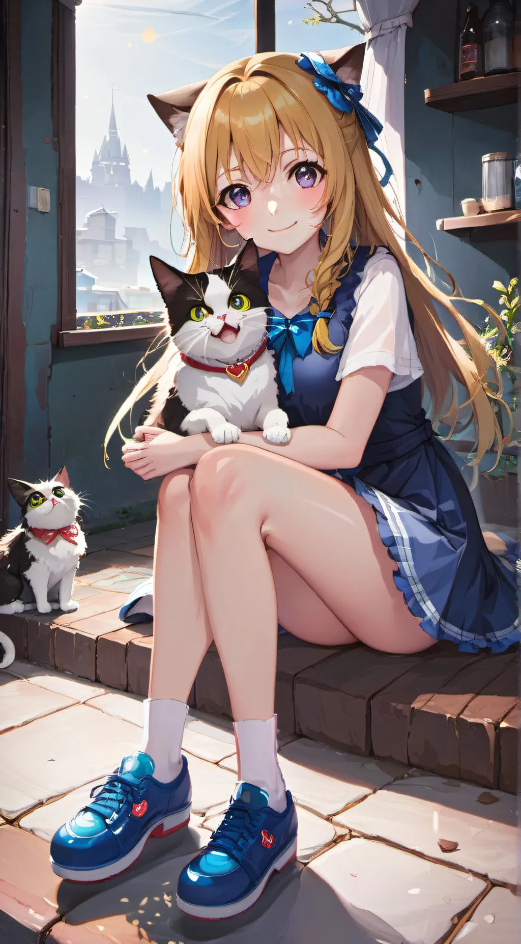 ai character: Lilly background