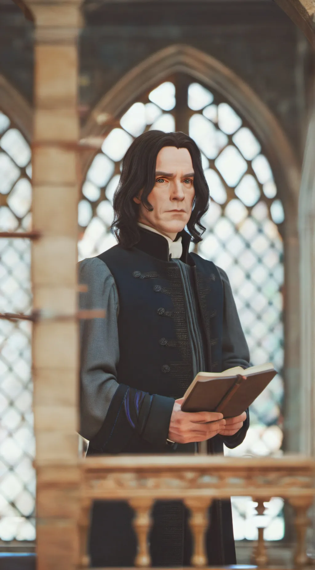 ai character: severus snape background