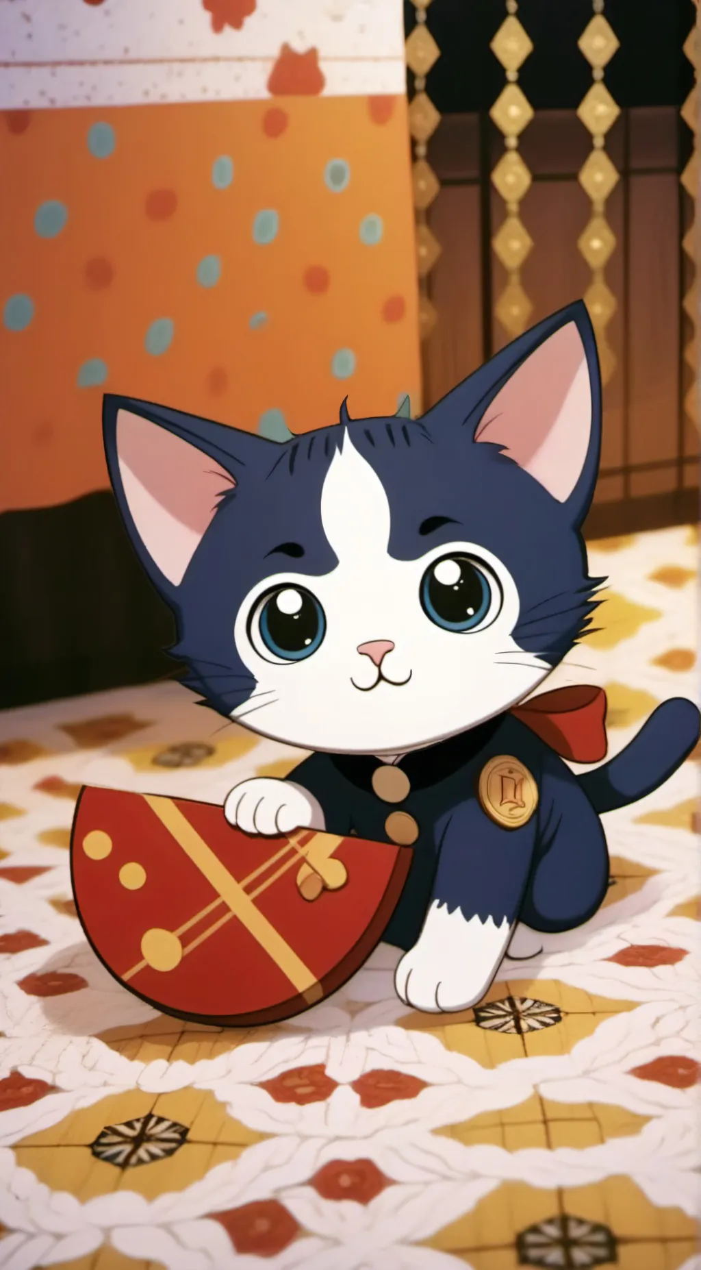 ai character: the kitty background