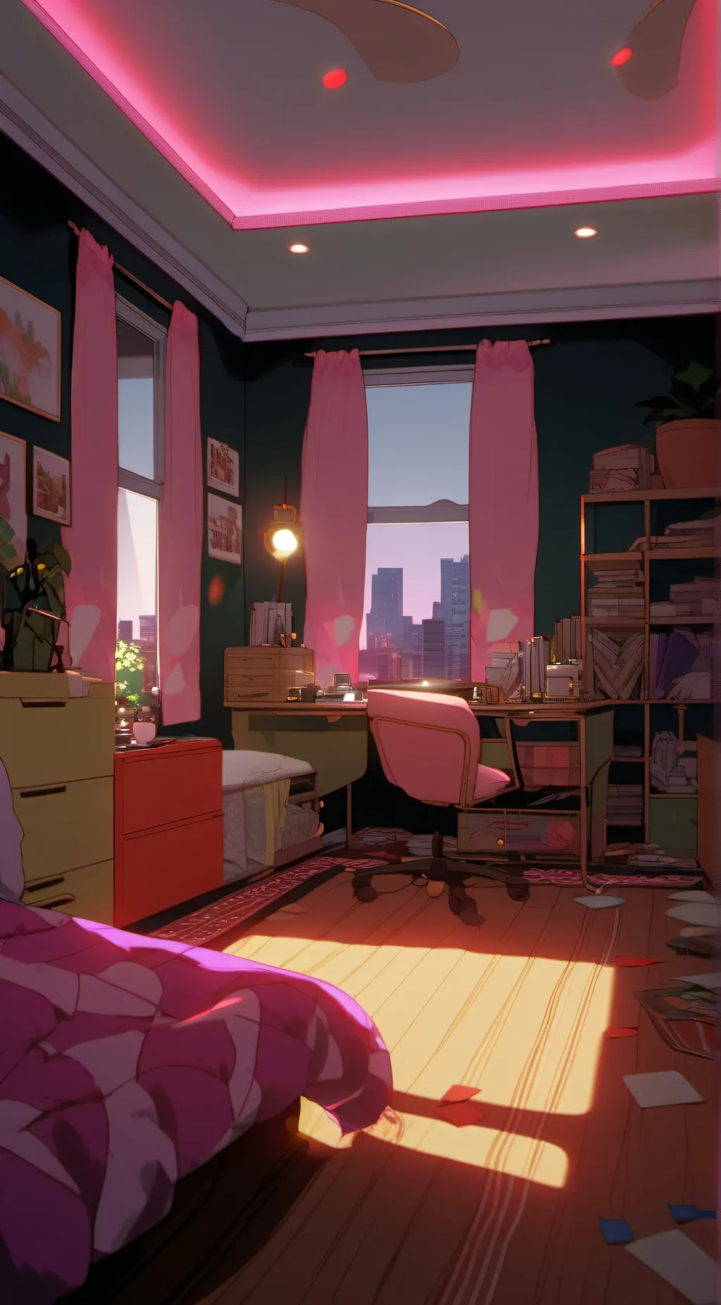 ai character: Angel dust background