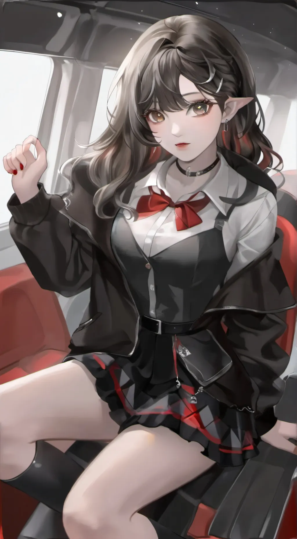 ai character: Luna background