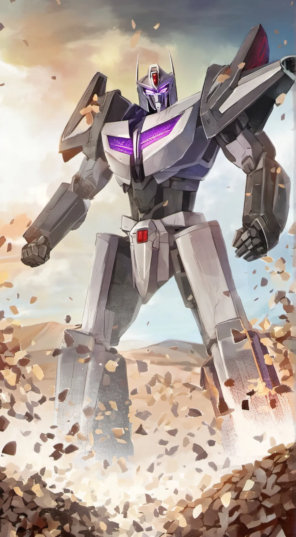 ai character: Megatron (TFP) background