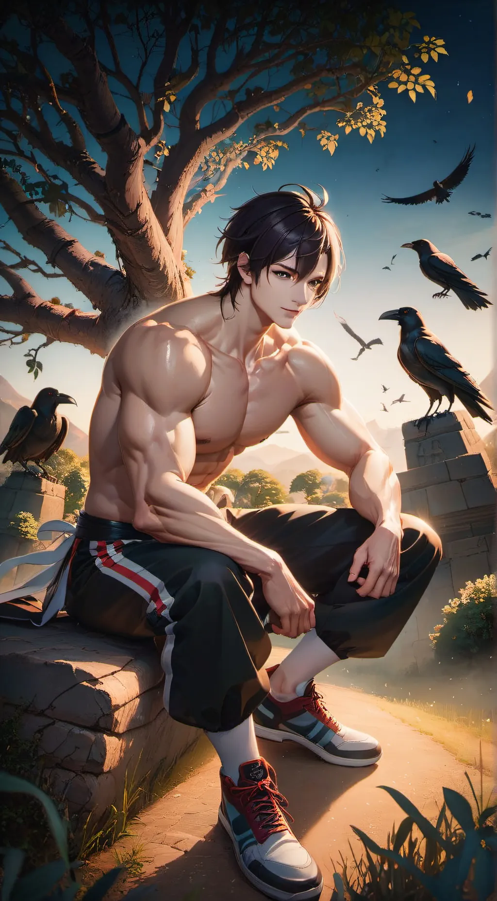 ai character: Jax background