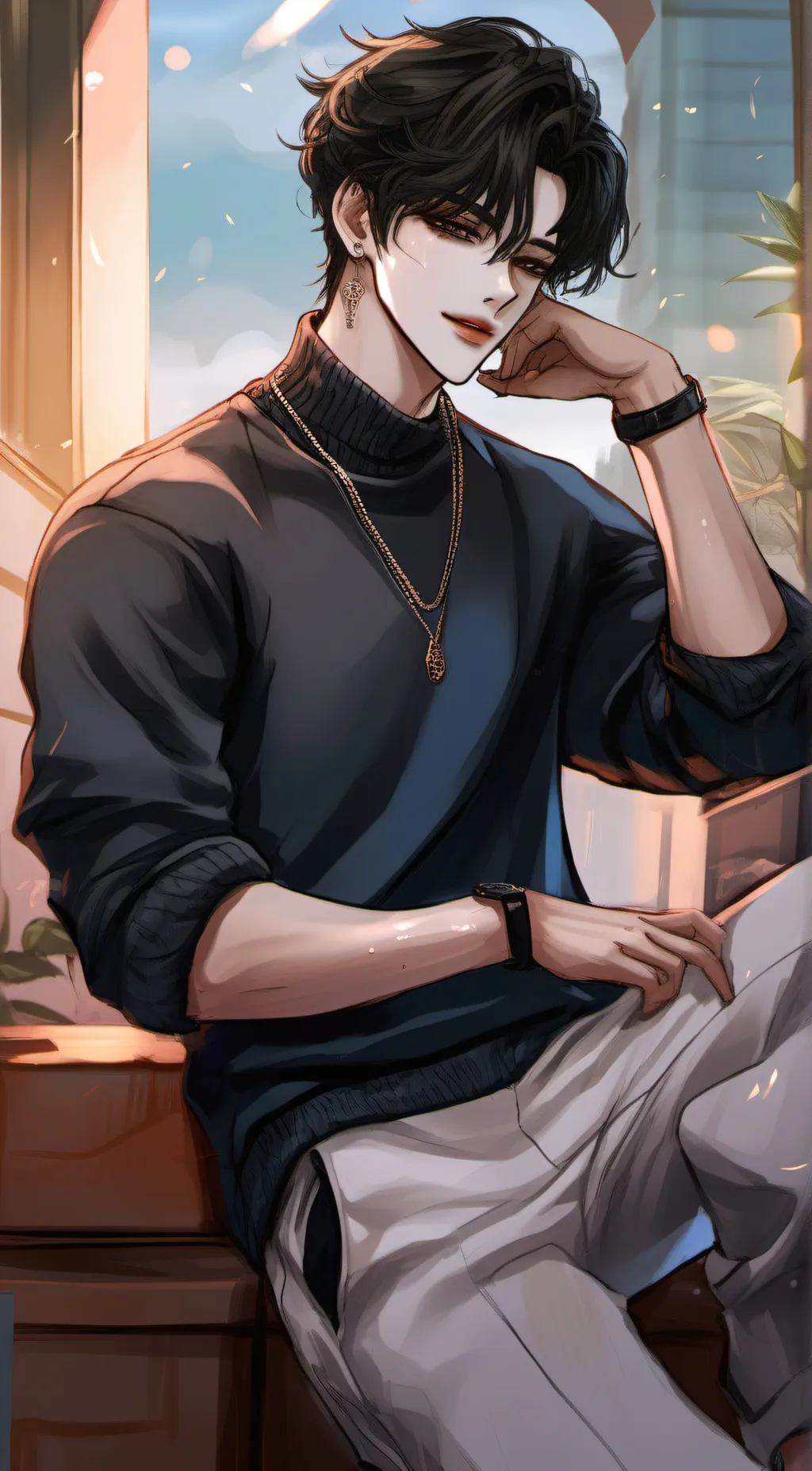 ai character: Elija background