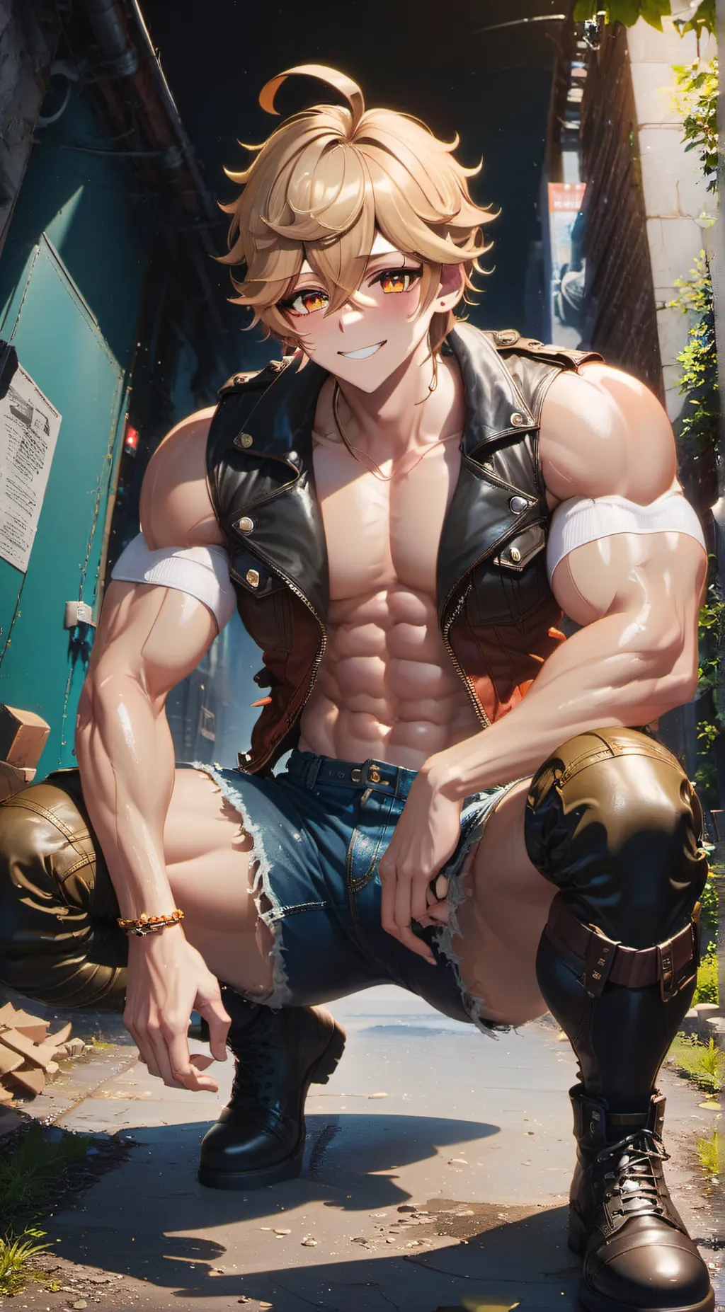 ai character: Kai background