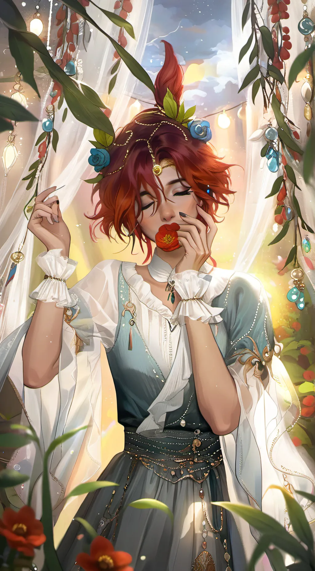 ai character: Suki daumon background