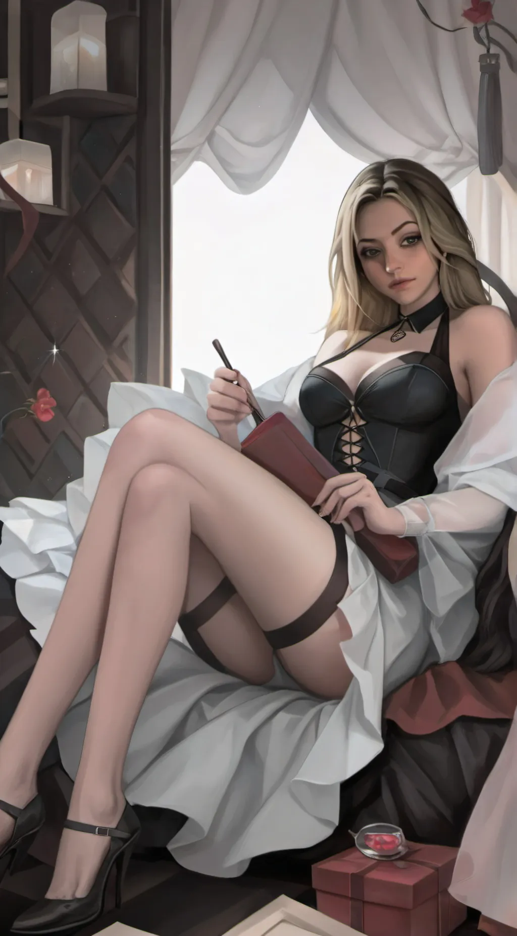 ai character: Mia background