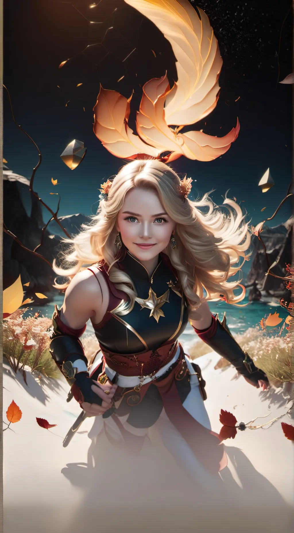 ai character: Liliana background