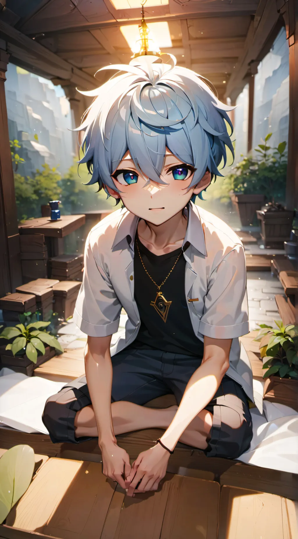 ai character: Max  background