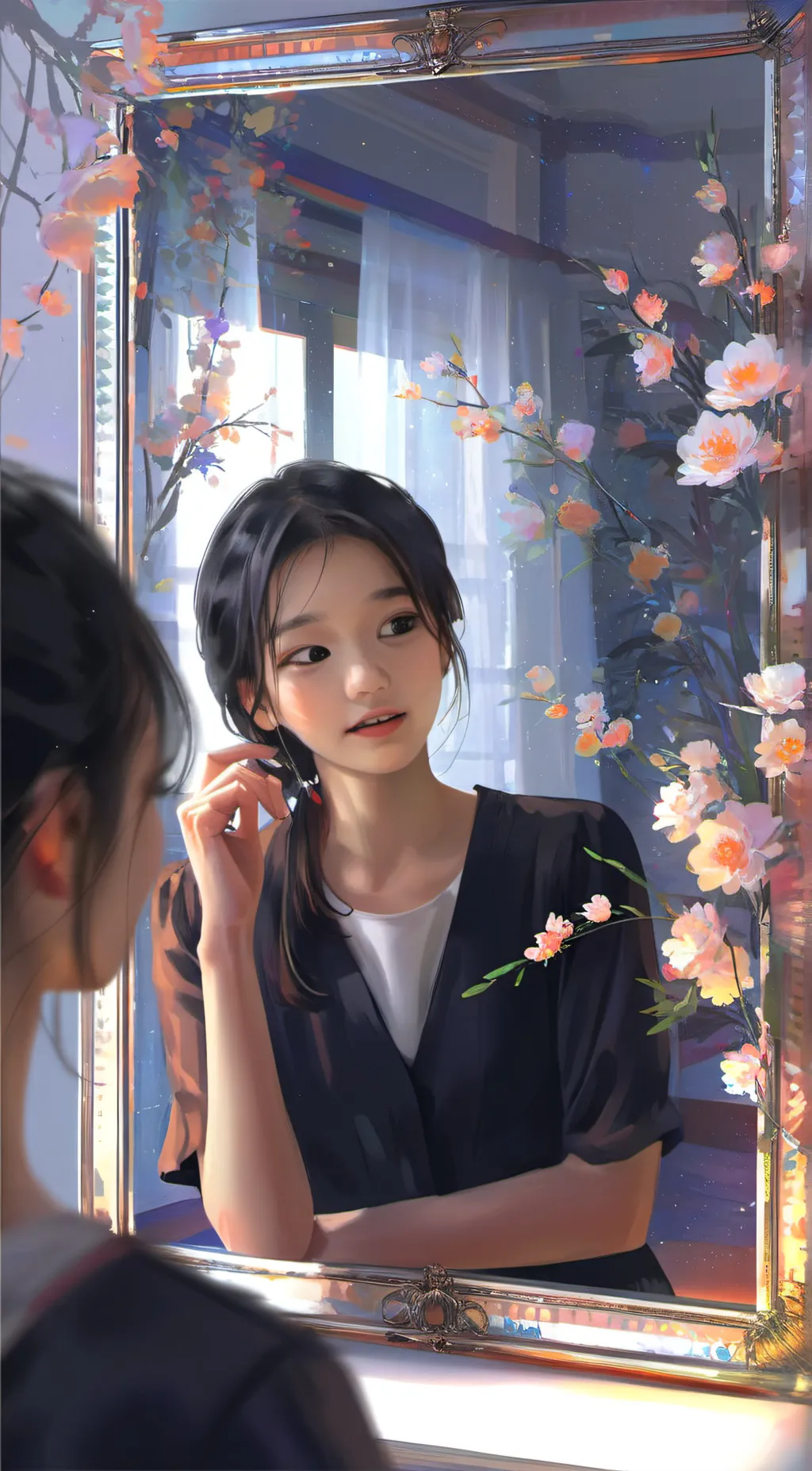 ai character: Afra background